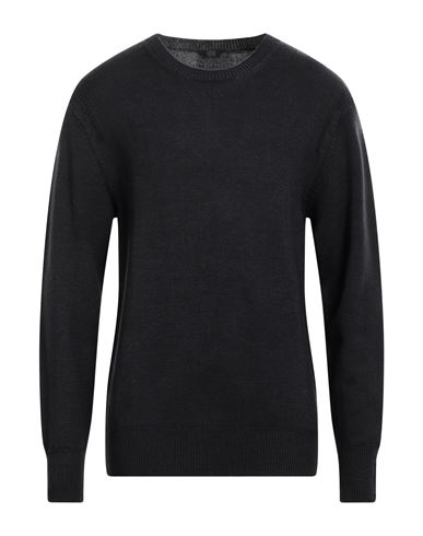 Shop Hōsio Man Sweater Dark Purple Size Xxl Wool