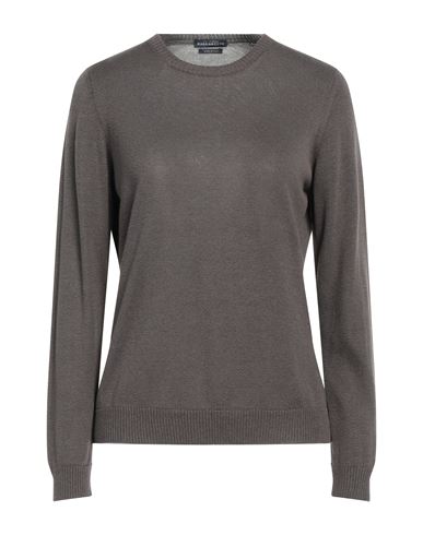 Ballantyne Woman Sweater Dark Brown Size 8 Viscose, Cotton