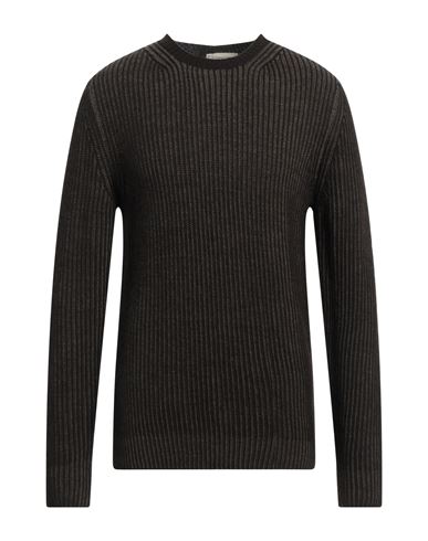 Cashmere Company Man Sweater Brown Size 38 Wool, Alpaca Wool