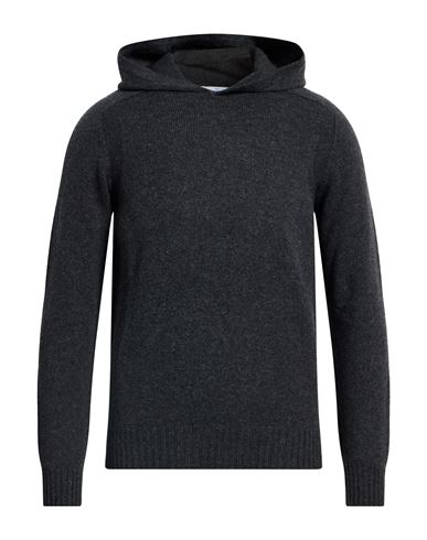 Gran Sasso Man Sweater Charcoal Size 40 Virgin Wool In Gray