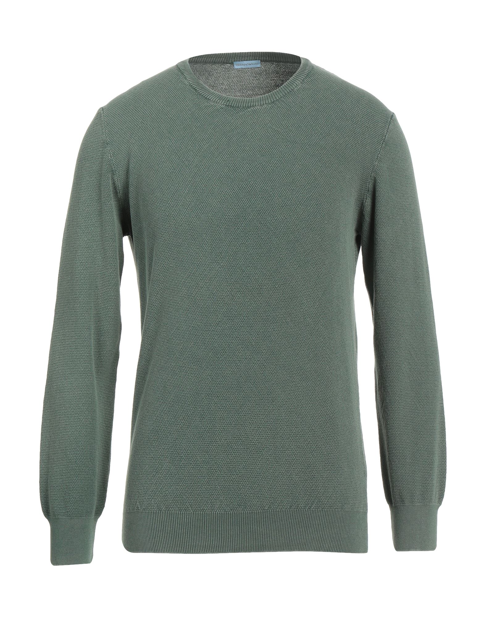 Herman & Sons Sweaters In Green