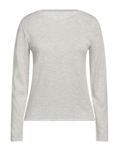 Majestic Filatures Woman Sweater Light Grey Size 1 Cashmere