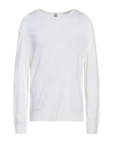 Eleventy Man Sweater Ivory Size Xxl Virgin Wool In White