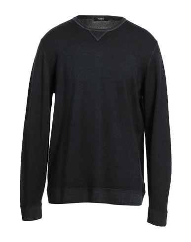Alpha Studio Man Sweater Steel Grey Size 44 Merino Wool