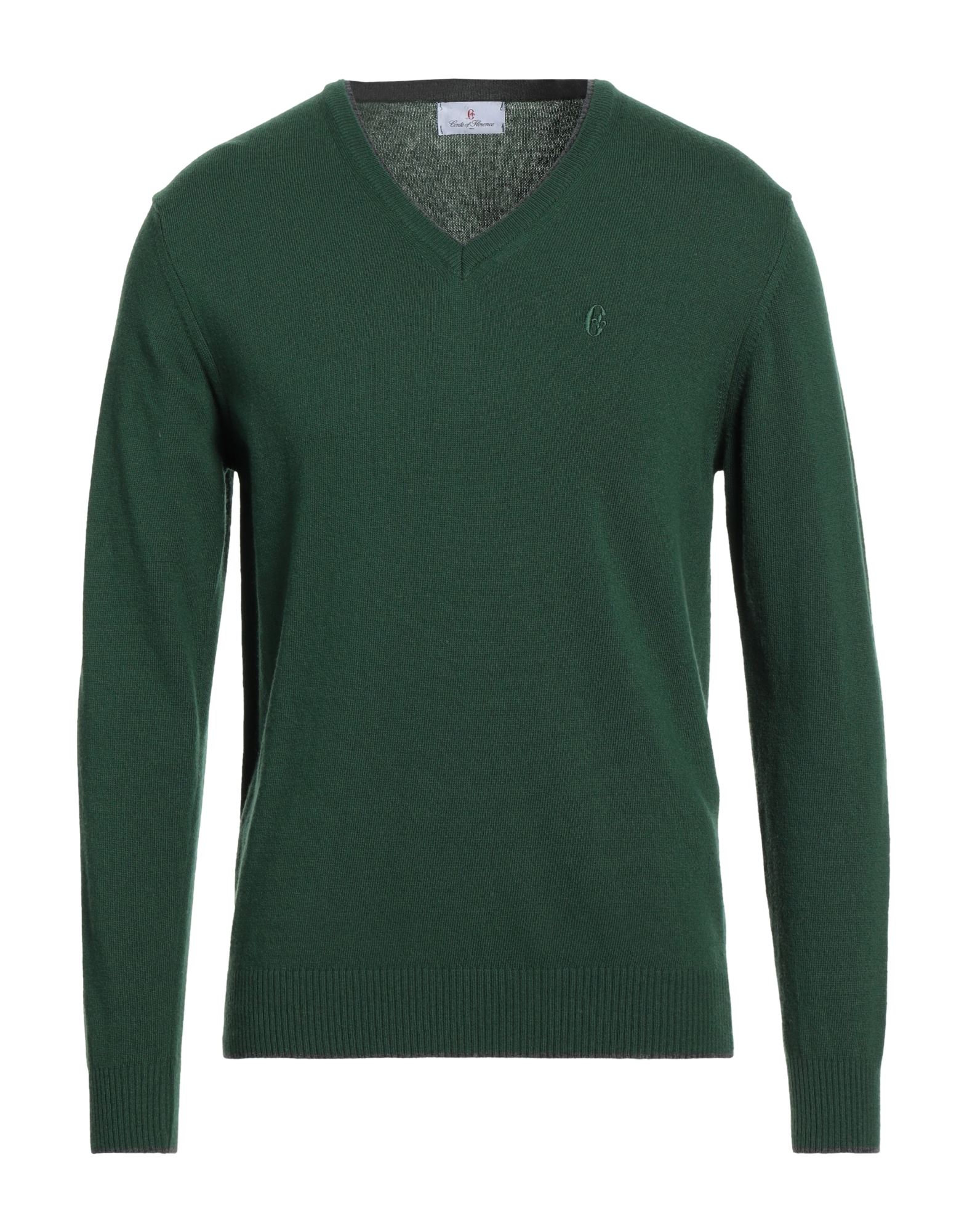 CONTE OF FLORENCE CONTE OF FLORENCE MAN SWEATER GREEN SIZE S POLYAMIDE, WOOL, LYOCELL