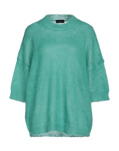 Roberto Collina Woman Sweater Emerald Green Size M Mohair Wool, Nylon, Wool