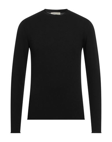 Shop Wool & Co Man Sweater Black Size S Merino Wool, Viscose, Polyamide, Cashmere