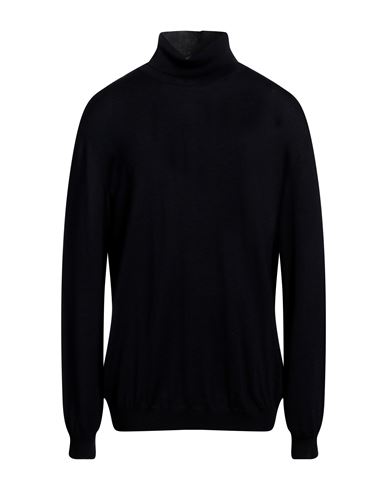 Heritage Man Turtleneck Midnight Blue Size 3xl Merino Wool, Acrylic In Blue