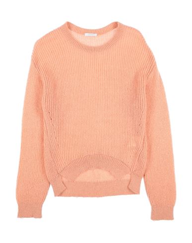 L:ú L:ú By Miss Grant Toddler Girl Sweater Salmon Pink Size 4 Acrylic, Polyamide, Wool, Mohair Wool In Pink