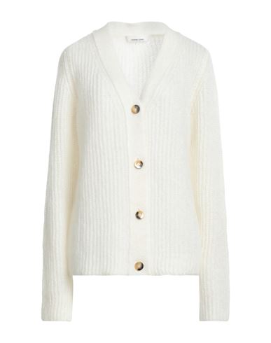Shop Liviana Conti Woman Cardigan Ivory Size 8 Mohair Wool, Polyamide, Wool In White