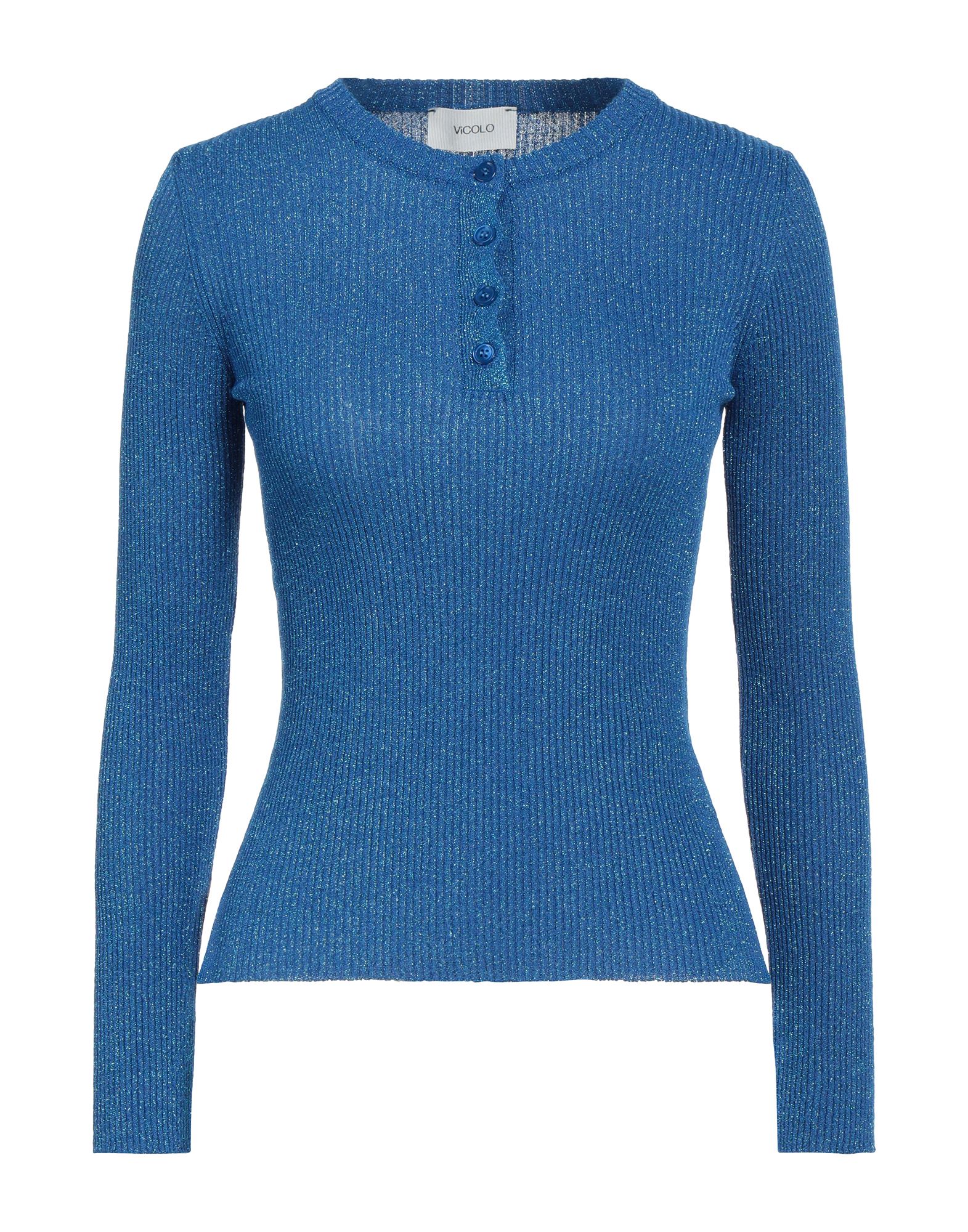 Vicolo Sweaters In Blue