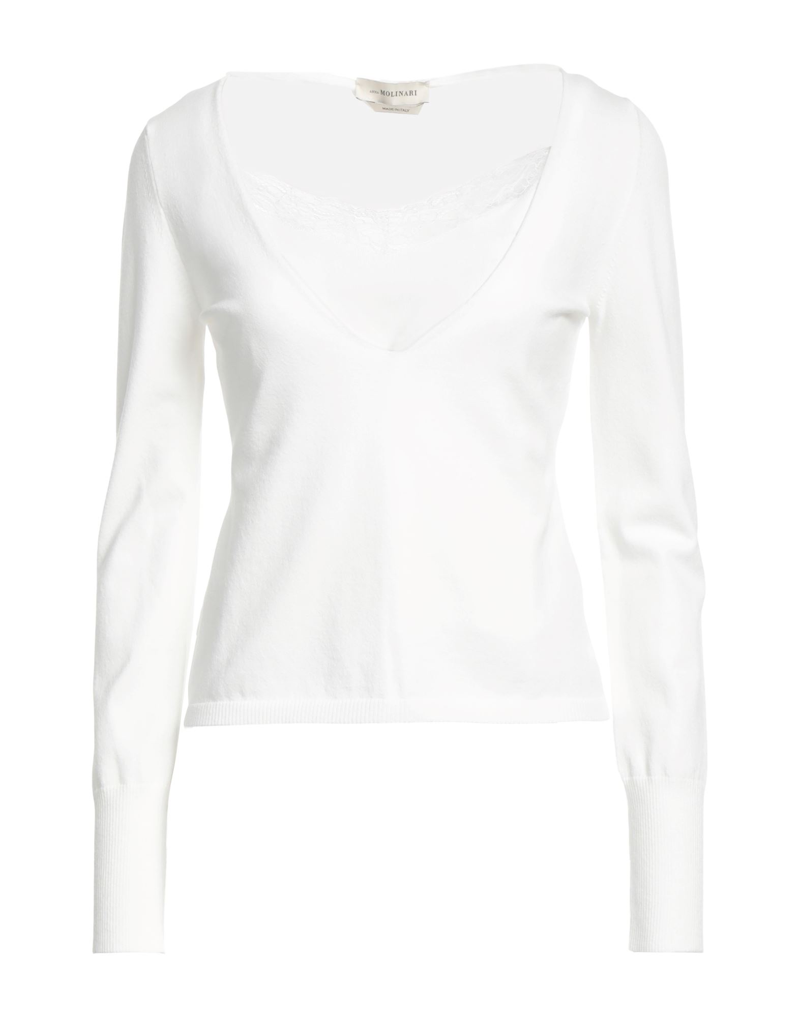 Anna Molinari Sweaters In White