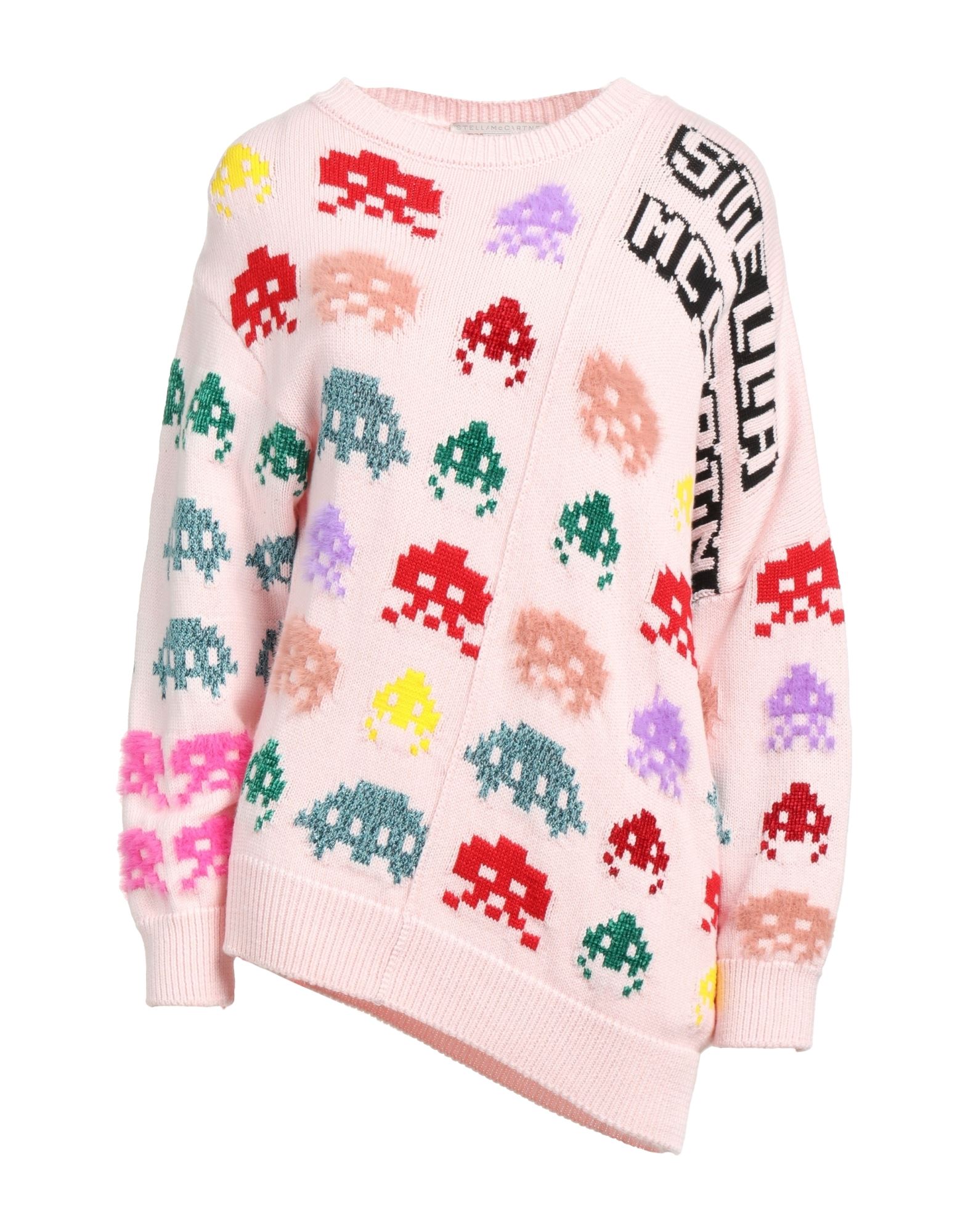 Shop Stella Mccartney Woman Sweater Pink Size 2-4 Cotton, Wool, Polyamide, Viscose, Synthetic Fibers
