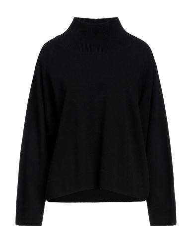 Rossopuro Woman Sweater Black Size L Wool, Cashmere