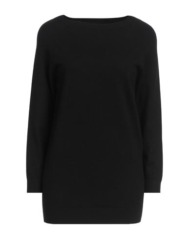 Emme By Marella Woman Sweater Black Size Xl Viscose, Polyester, Polyamide In Black