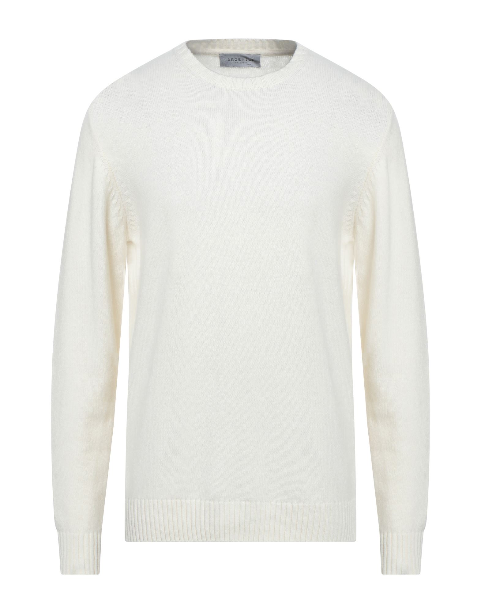 Ago E Filo Sweaters In White