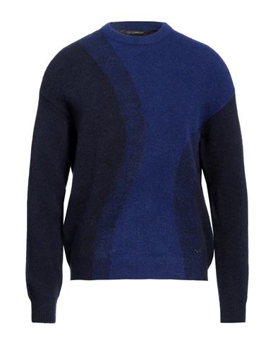 Emporio Armani Man Sweater Navy Blue Size Xxl Polyamide, Acrylic, Wool, Alpaca Wool, Elastane