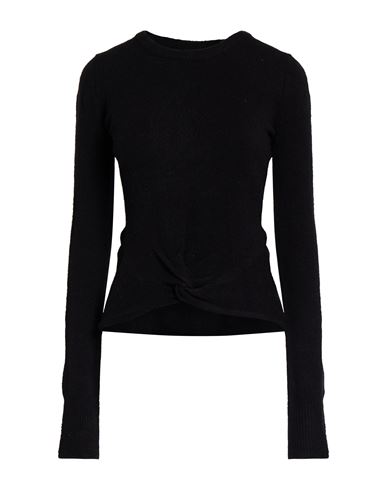 Guess Woman Sweater Black Size Xs Acrylic, Polyamide, Polyester, Viscose, Wool In Black