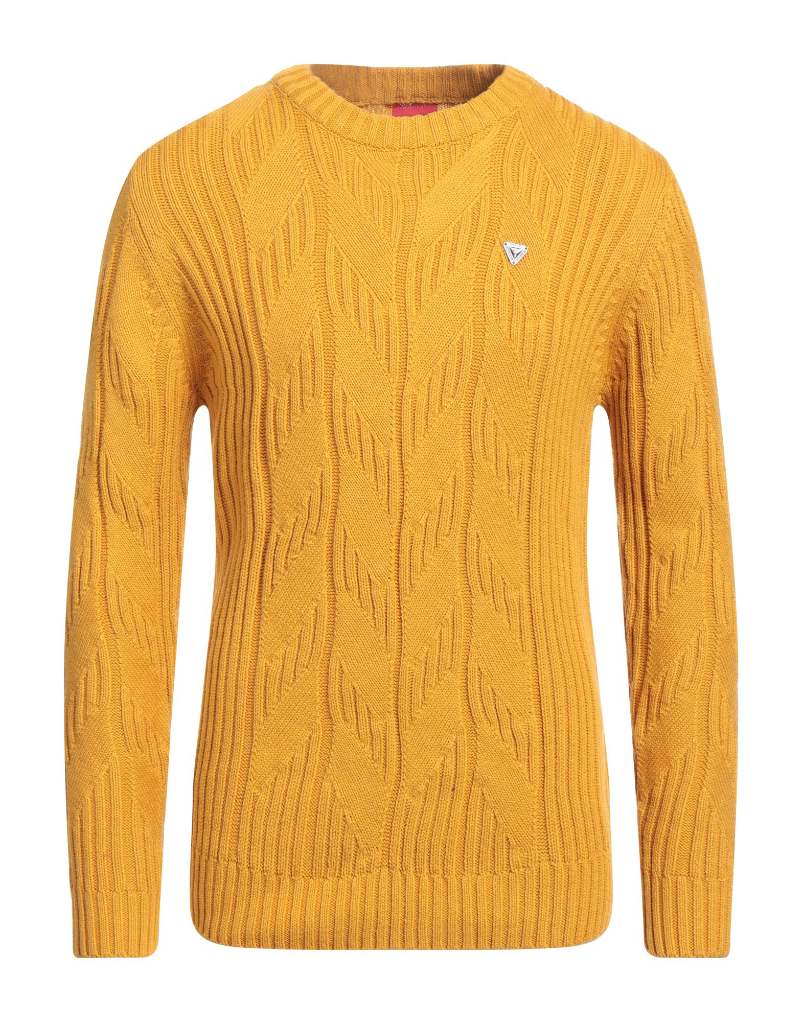 Maxim klap Jeg regner med Guess Sweaters In Yellow | ModeSens