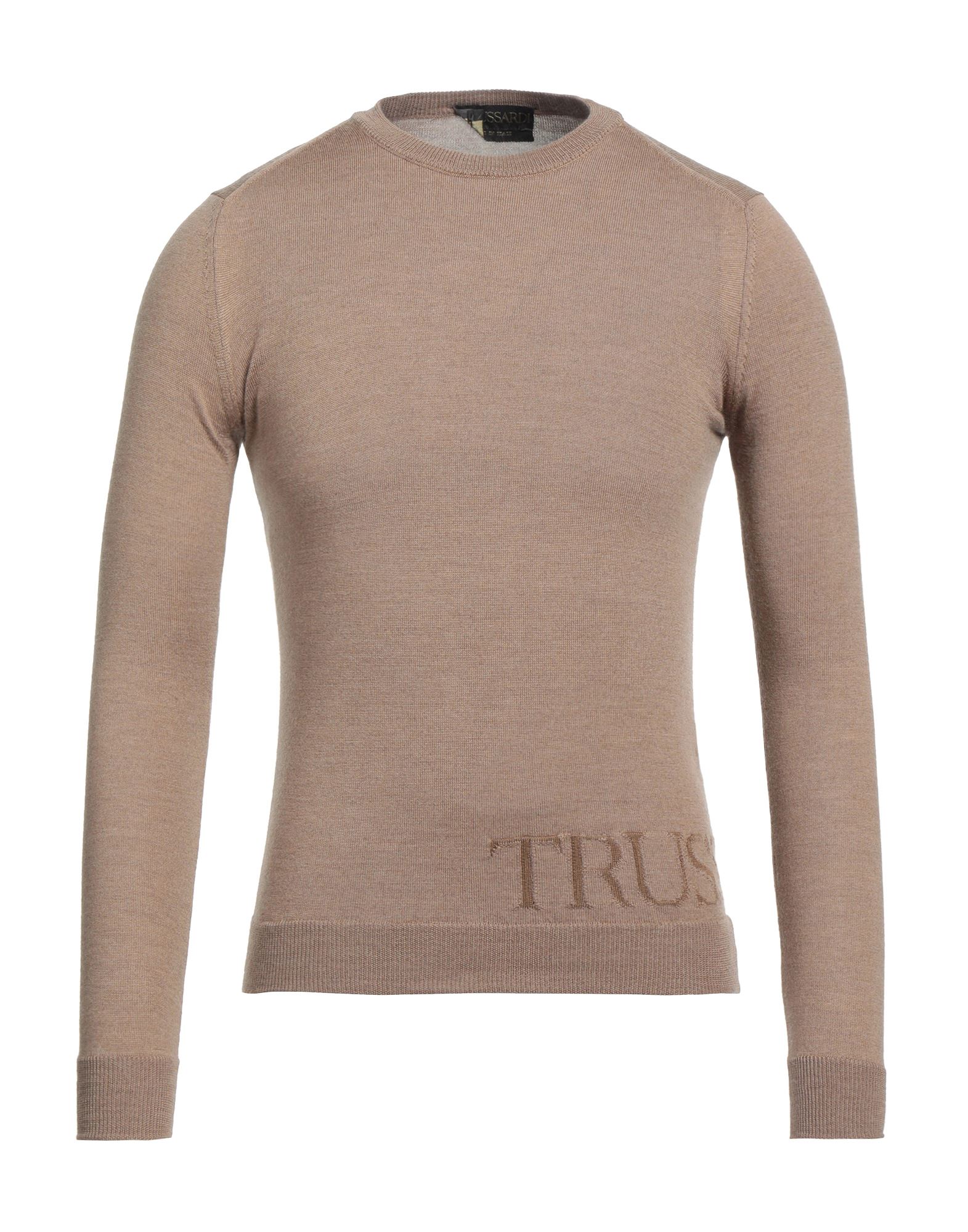 Trussardi Sweaters In Beige