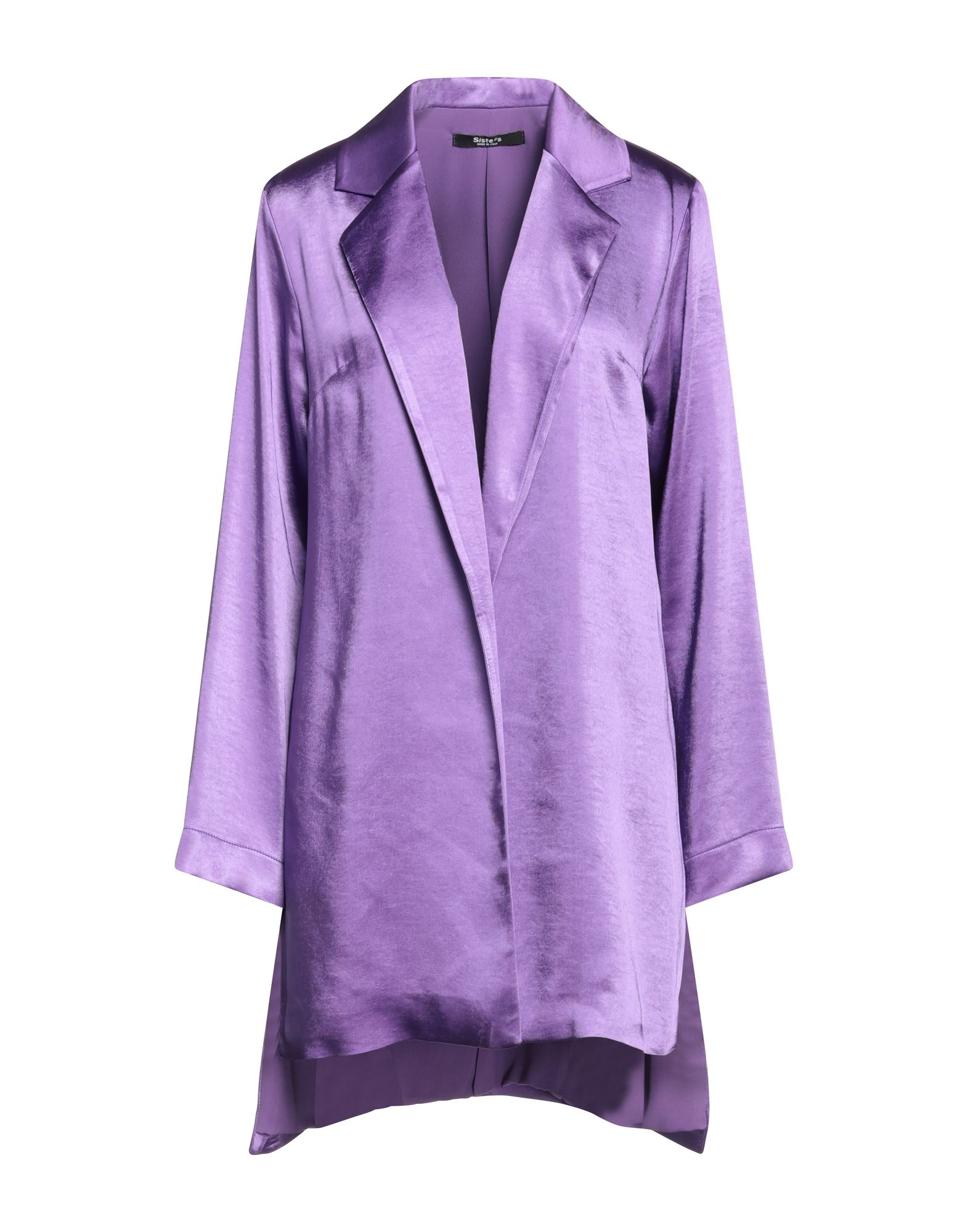 Siste's Woman Suit Jacket Purple Size Xs Polyester