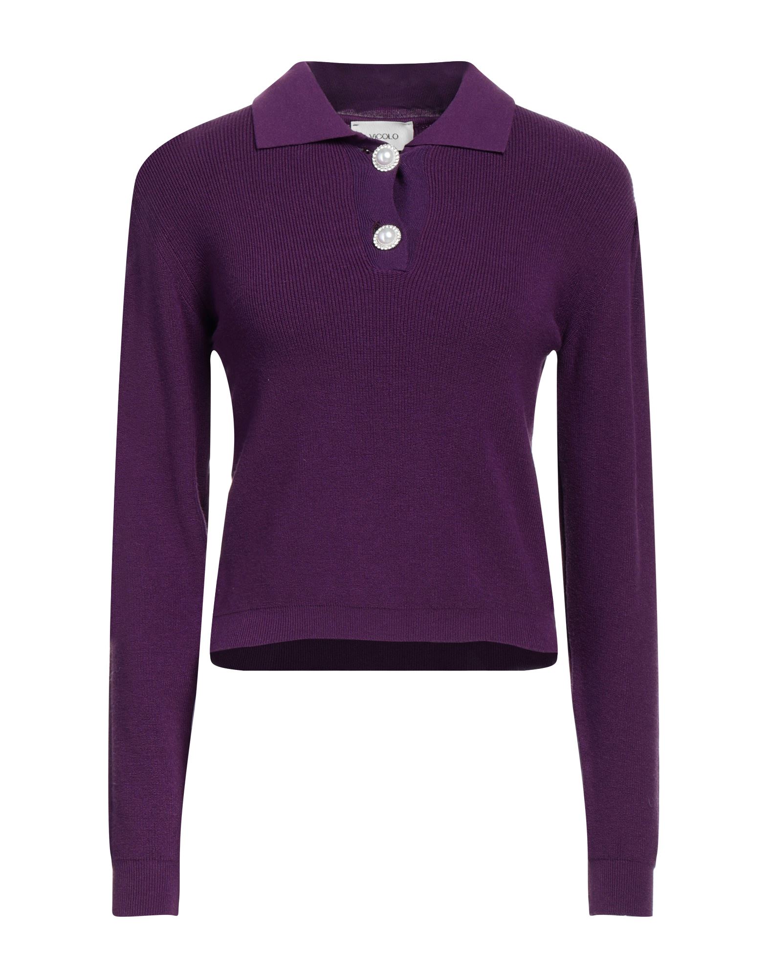 Vicolo Sweaters In Deep Purple