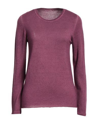 Majestic Filatures Woman Sweater Mauve Size 2 Cashmere In Purple