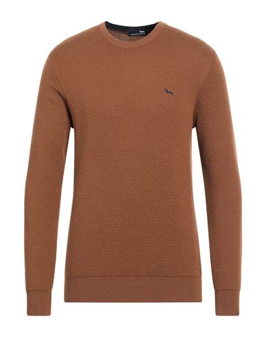 Harmont & Blaine Man Sweater Brown Size Xl Wool