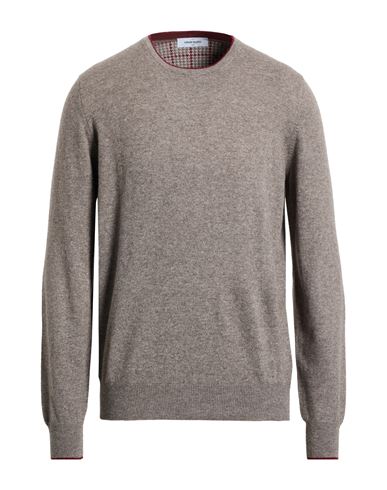 Gran Sasso Man Sweater Light Brown Size 50 Wool, Cashmere, Viscose In Neutral