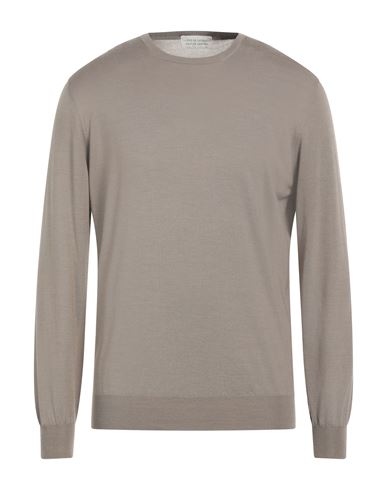 Shop Filippo De Laurentiis Man Sweater Light Brown Size 44 Super 140s Wool, Silk, Cashmere In Beige