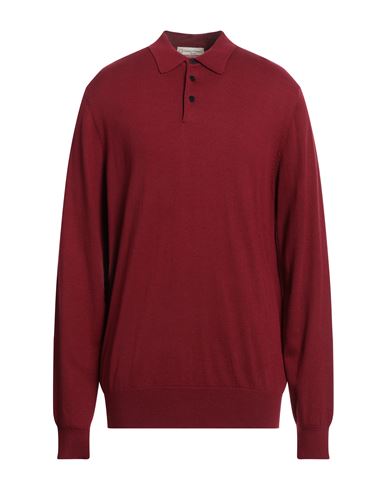 Cashmere Company Man Sweater Red Size 46 Wool, Cashmere, Nylon, Silk