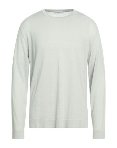 Pt Torino Man Sweater Light Grey Size 44 Cotton, Silk