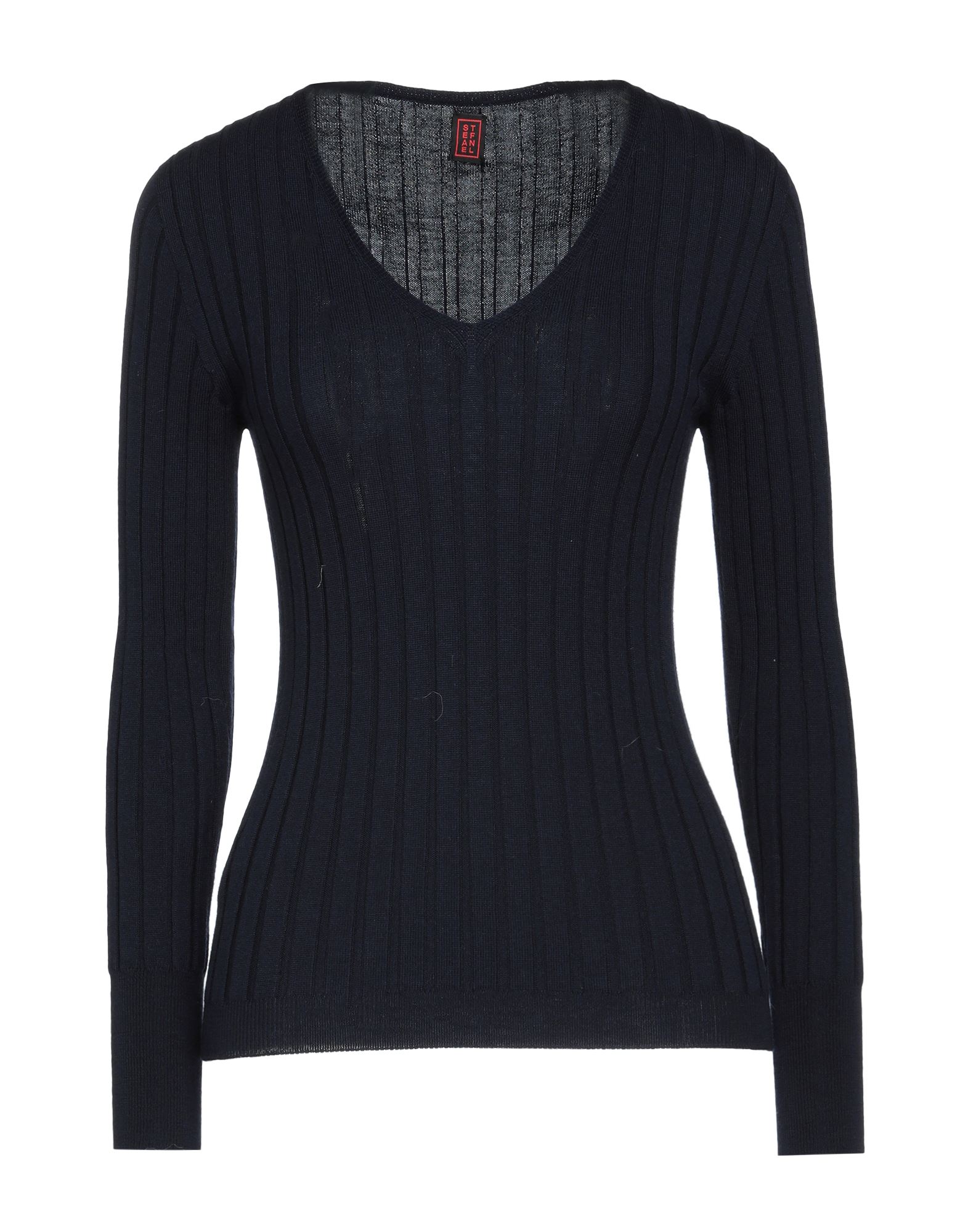 Stefanel Sweaters In Dark Blue