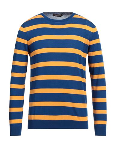 True Nyc Man Sweater Blue Size M Cotton