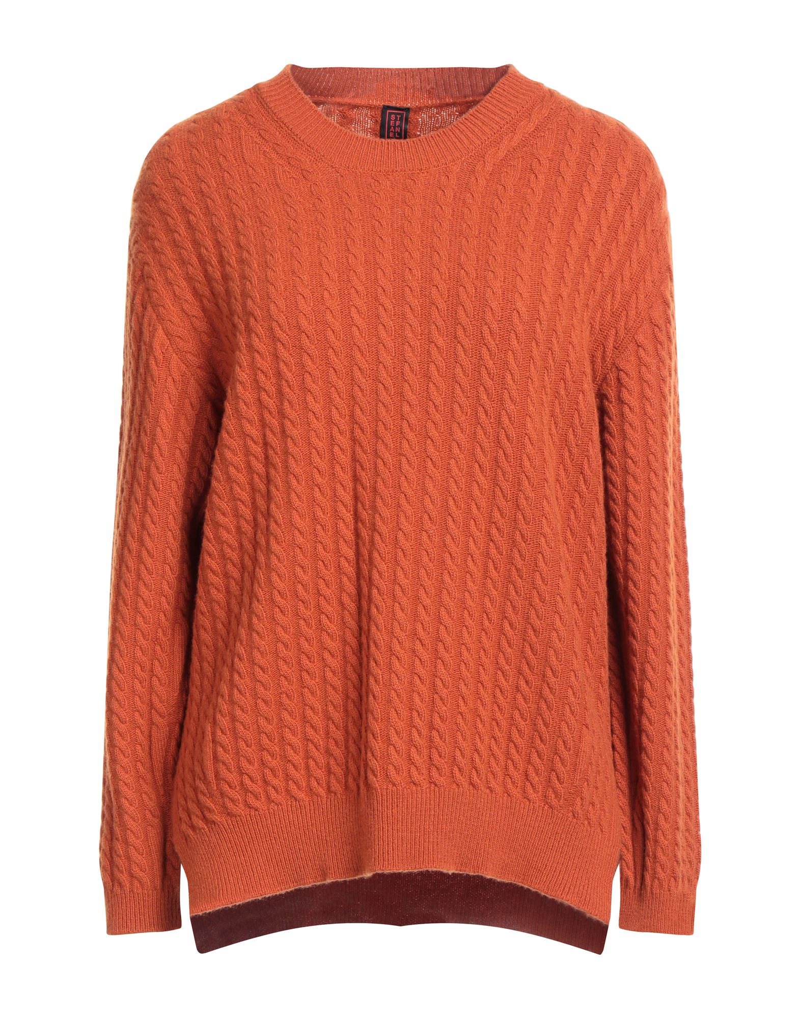 Stefanel Sweaters In Rust