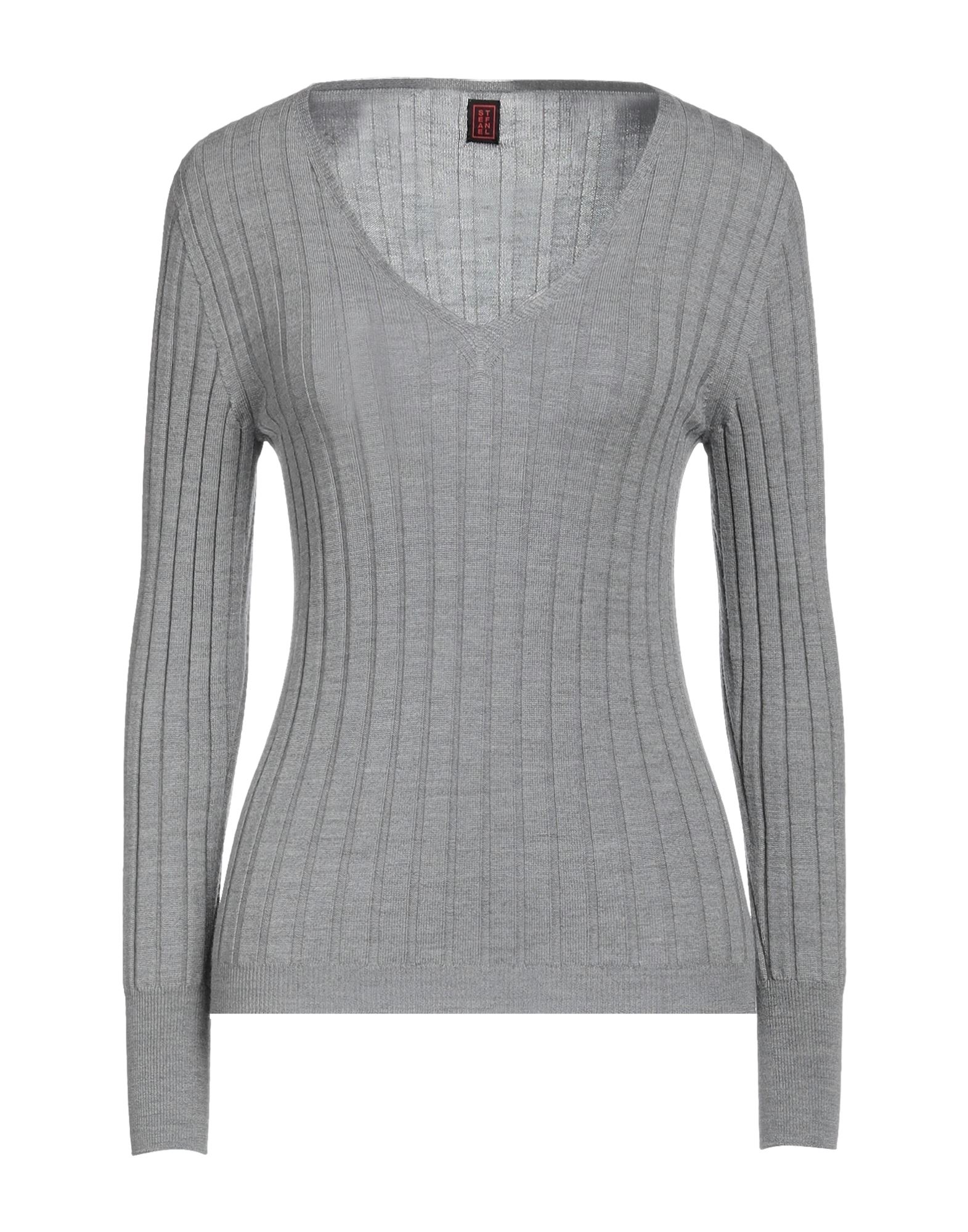 Stefanel Sweaters In Grey
