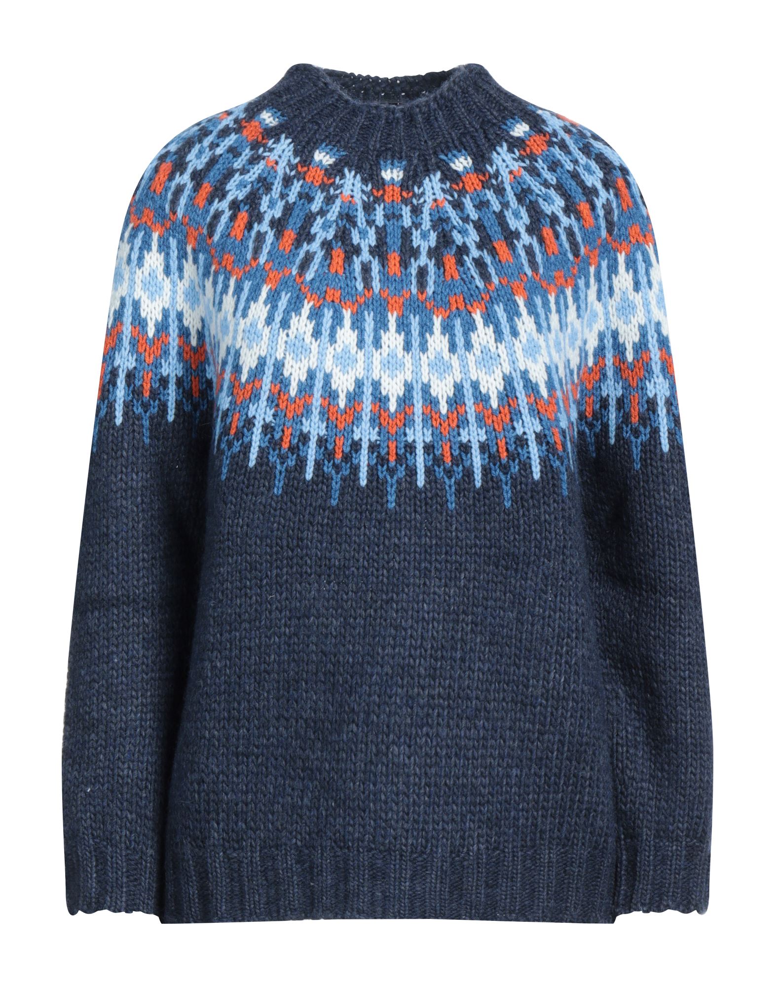 Stefanel Sweaters In Dark Blue