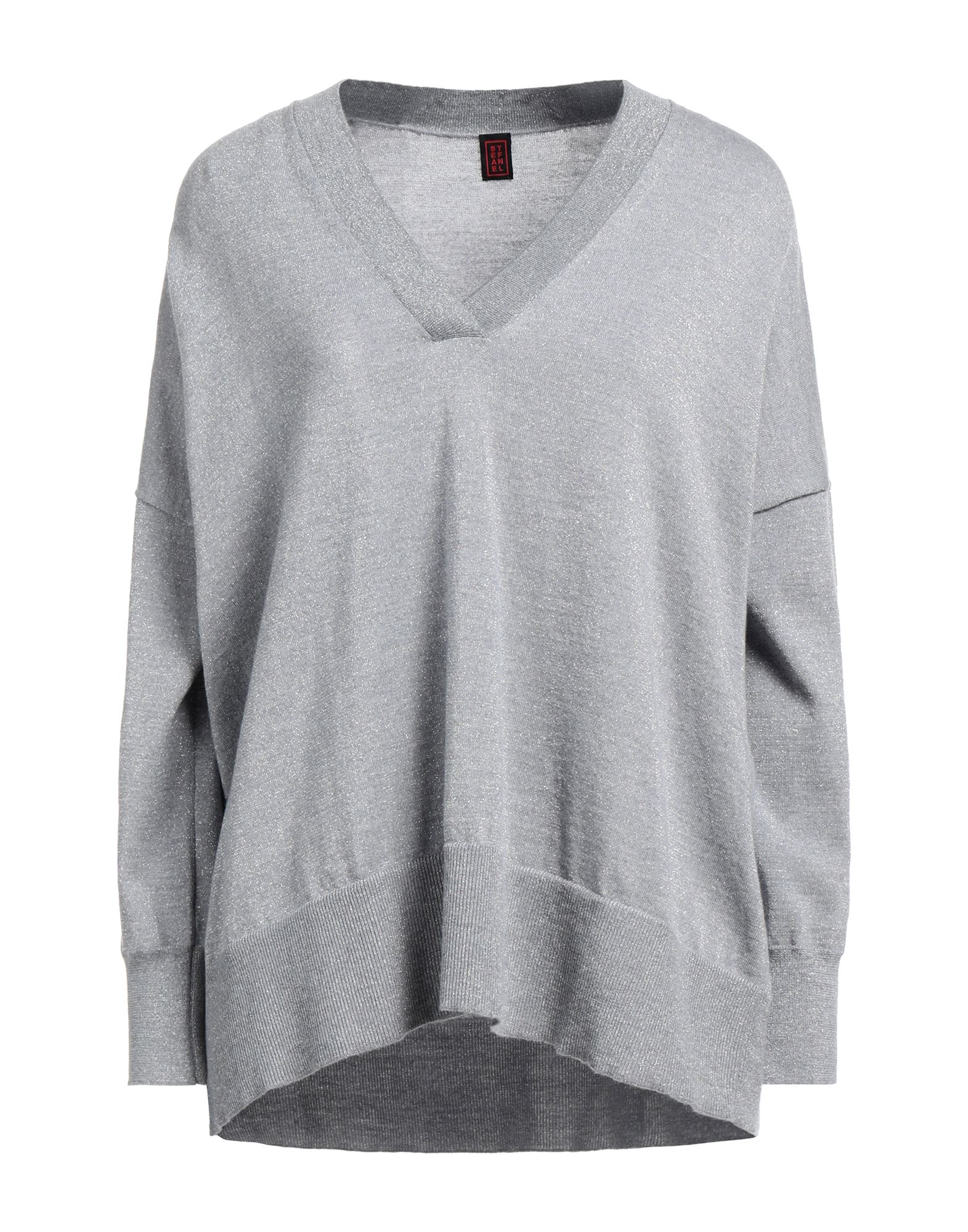 Stefanel Sweaters In Light Grey