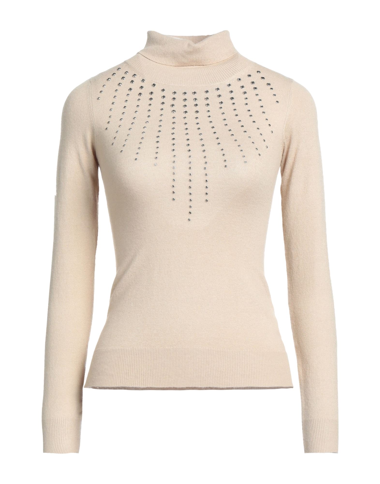 John Richmond Turtlenecks In Beige