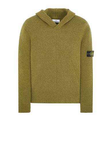 STONE ISLAND 515D5 Sweater Man Olive Green USD 527