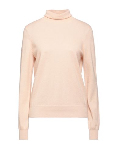 Majestic Filatures Woman Turtleneck Blush Size 3 Cashmere In Pink