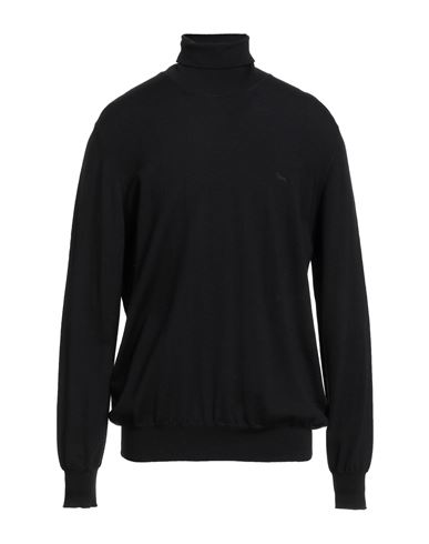 Harmont & Blaine Man Turtleneck Black Size 3xl Wool In Black