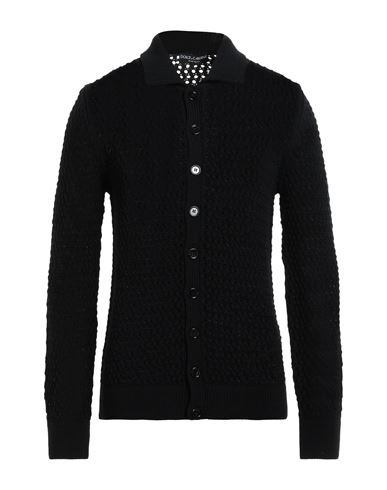 Dolce & Gabbana Man Cardigan Black Size 40 Virgin Wool