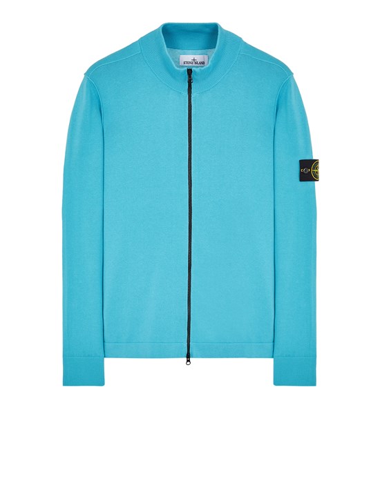  STONE ISLAND 542B2 Tricot Homme Turquoise
