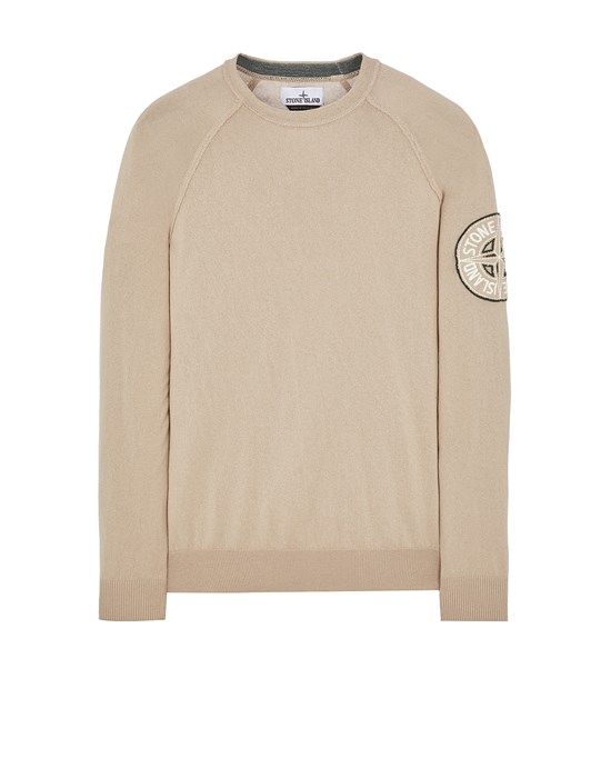 Tricot Homme 523B7 ORGANIC COTTON Front STONE ISLAND