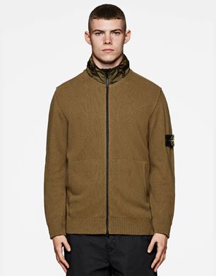 Stone island best sale zipper sweater