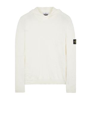 Stone island 2024 white sweater