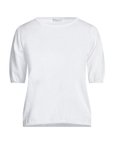 Ballantyne Woman Sweater White Size 4 Cotton