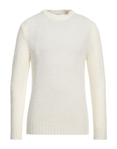 Parramatta Man Sweater Ivory Size M Virgin Wool, Polyamide In White