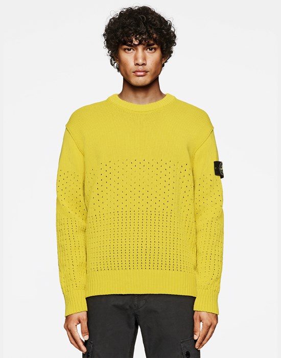 Yellow stone store island sweater